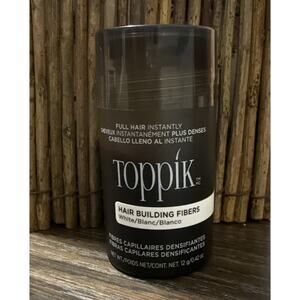 Toppik Black Hair Building Fibers, Full Hair Instantly 0.42oz/12g